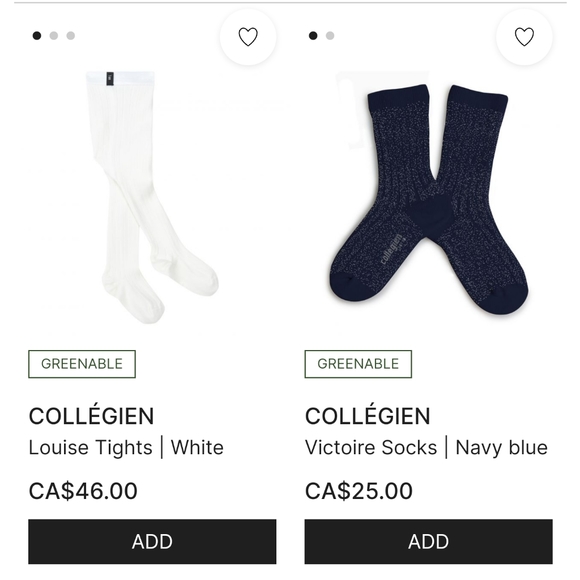 NWT Collegien Victoire Glitter Ribbed Crew Socks With Shoelace - Picture 3 of 16